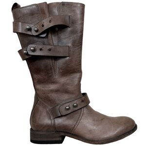 Spirit by Lucchese Amelia brown leather western boot cowboy cowgirl tall riding